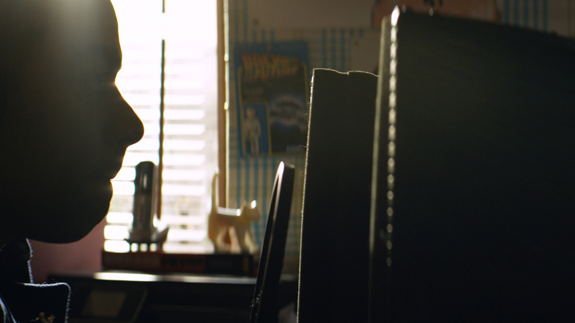 Ben Bailey Smith in silhouette 